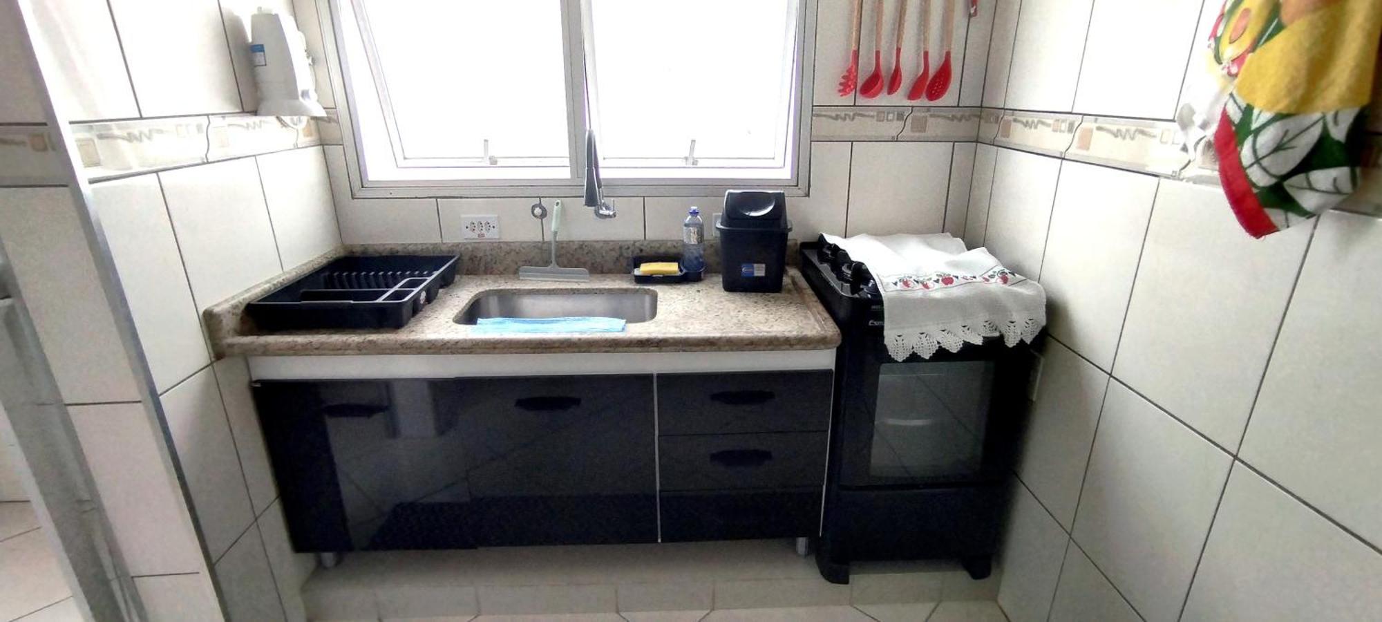 Apartamento - Praia Das Asturias Guaruja Bagian luar foto