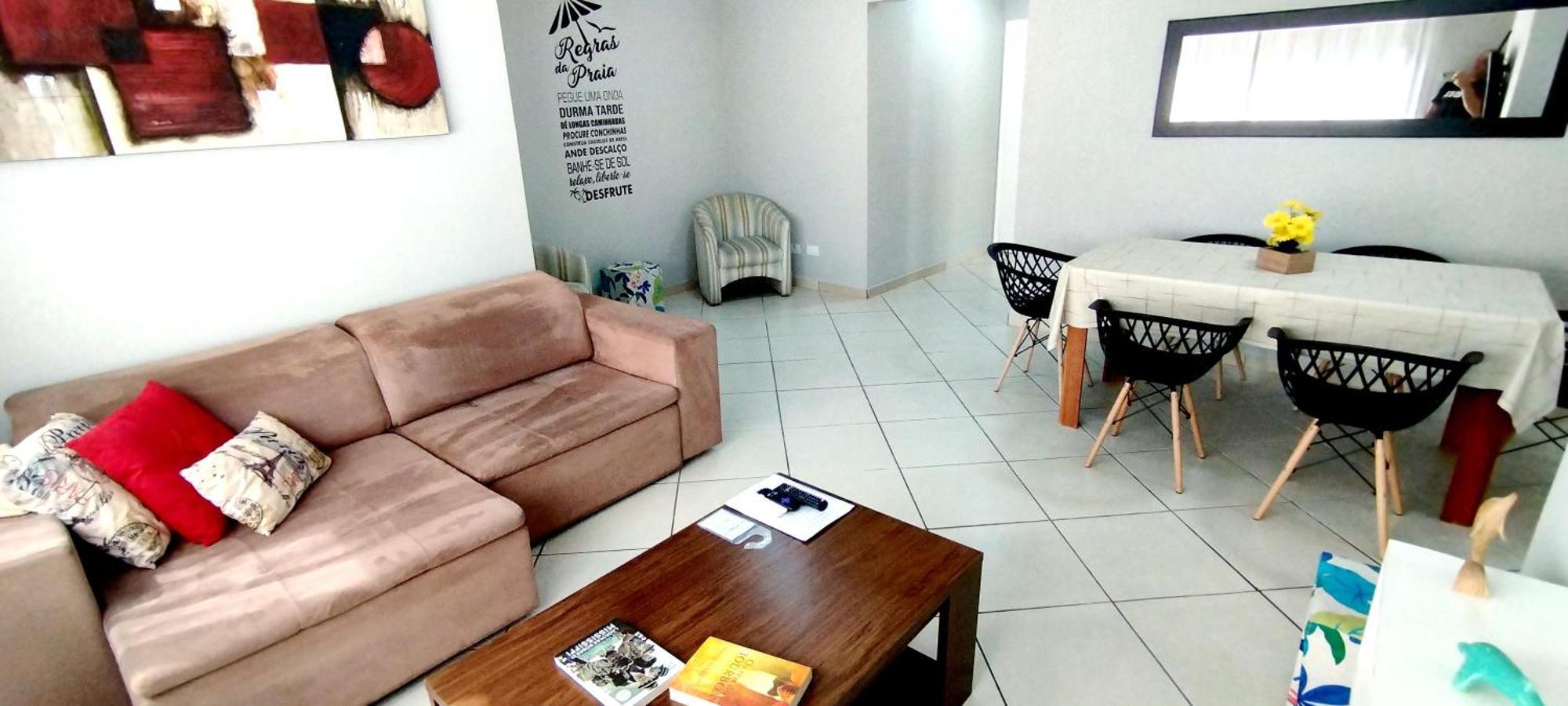 Apartamento - Praia Das Asturias Guaruja Bagian luar foto